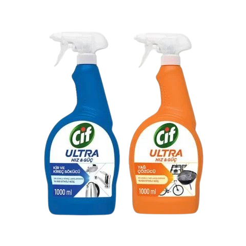 Cif Sprey Ultra Hız & Güc Kirəc & Yağ sökücü  1000 ml